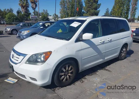 2009 Honda Odyssey Ex-L из США, поврежденный, VIN 5FNRL38619B413472